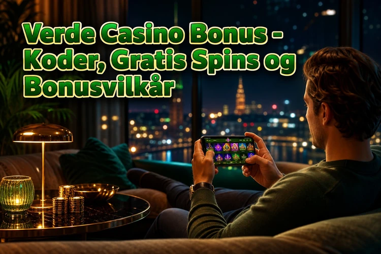 Verde Casino Bonus - Koder, Gratis Spins og Bonusvilkår