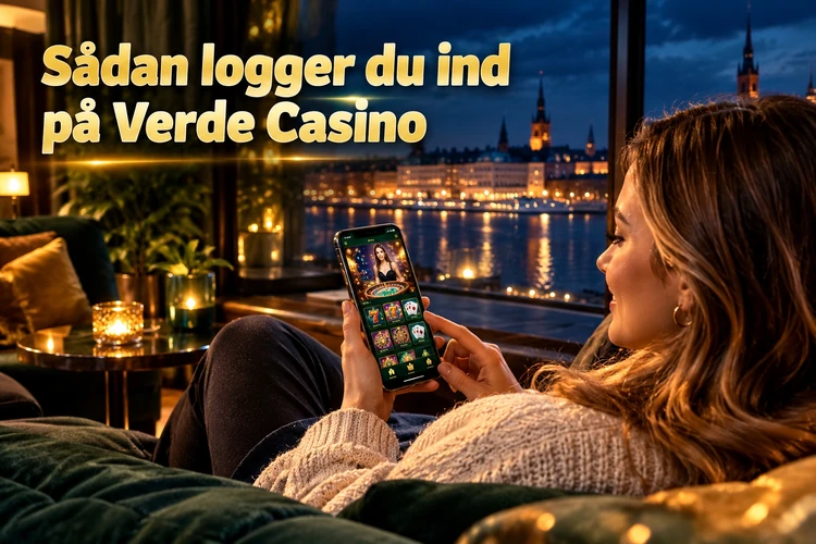 Sådan logger du ind på Verde Casino