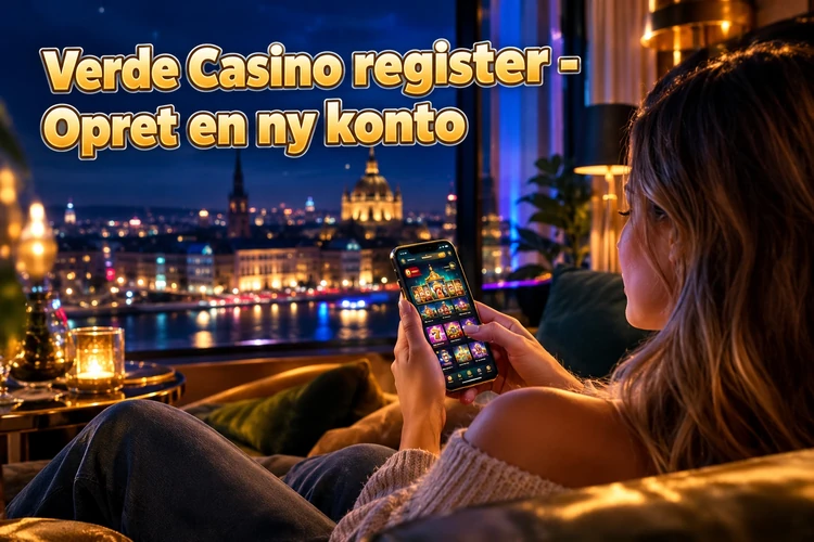Verde Casino register - Opret en ny konto