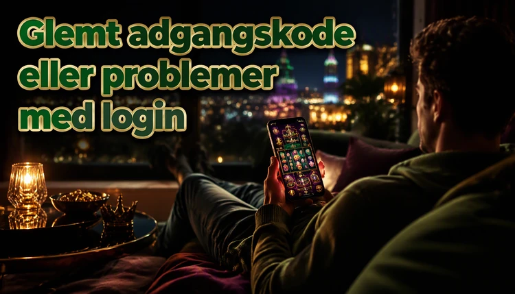 Glemt adgangskode eller problemer med login
