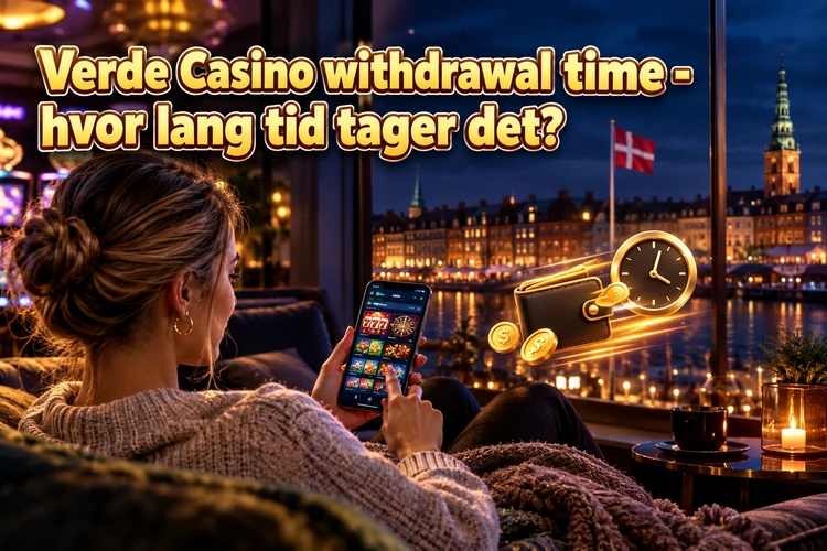 Verde Casino withdrawal time - hvor lang tid tager det?
